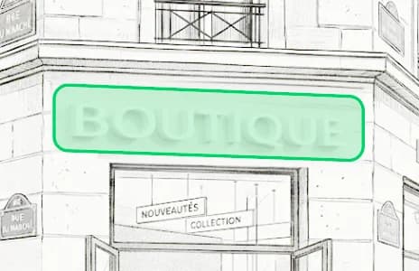 1 Enseigne façade